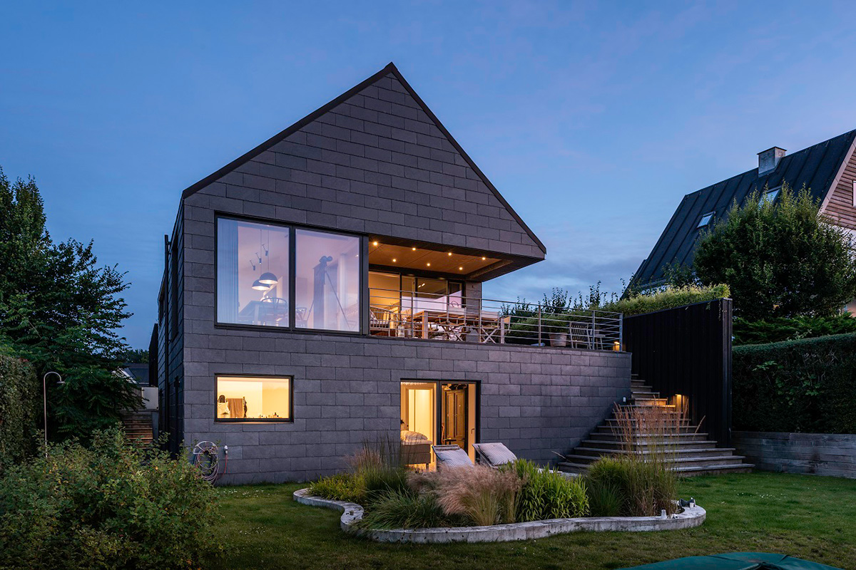 デンマークモダンの家施工イメージ