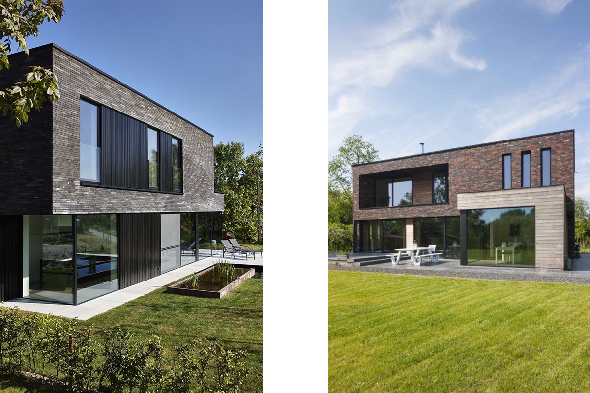 デンマークモダンの家施工イメージ