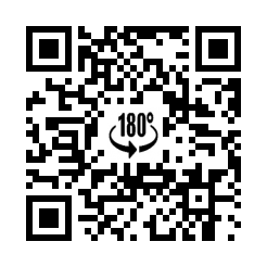 180°QRコード